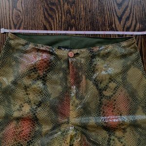 TARK 1 faux snake skins pants
